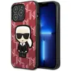 Image de Étui Karl Lagerfeld Ikonik Patch pour iPhone 13 Pro, rouge - Neuf