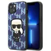 Image de Étui Karl Lagerfeld Ikonik Patch pour iPhone 13, bleu - Neuf