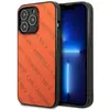 Image de Étui Karl Lagerfeld Perforated Allover pour iPhone 13 Pro, orange - Neuf