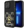 Image de Coque Rigide Karl Lagerfeld Klhcp13lcancnk Pour Iphone 13 Pro / 13 6.1, Noire/noire, Emplacement Pour Carte Karlimals