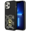 Image de Coque Rigide Karl Lagerfeld Klhcp13xcancnk Pour Iphone 13 Pro Max 6,7 Pouces, Noire/noire, Emplacement Pour Carte Karlimals