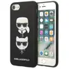 Image de Étui Karl Lagerfeld Saffiano Ikonik pour iPhone 7/8/SE, noir - Neuf