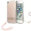 Image de Étui Guess 4G Print Strap pour iPhone SE/7/8, rose - Neuf