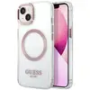 Image de Coque Magsafe pour Apple iPhone 13 TPU Gold Outline Transparent - Neuf