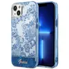 Image de Étui Guess Porcelain Collection pour iPhone 14 Plus, bleu - Neuf