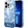 Image de Étui Guess Porcelain Collection pour iPhone 14 Pro Max, bleu - Neuf