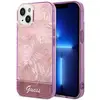 Image de Etui Guess do iPhone 14 Plus 6,7 ró?owy/pink hardcase Jungle Collection - Neuf