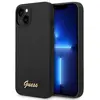 Image de Etui Guess do iPhone 14 Plus 6,7 czarny/black hard case Silicone Vintage Gold Logo - Neuf