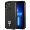 Image de Etui Guess do iPhone 14 Pro 6,1 czarny/black hardcase SaffianoTriangle Logo - Neuf