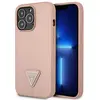 Image de Etui Guess do iPhone 14 Pro 6,1 ró?owy/pink hardcase SaffianoTriangle Logo - Neuf