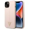 Image de Étui Guess Silicone Triangle pour iPhone 14 Plus, rose - Neuf
