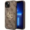 Image de Guess Coque 4G Metal Logo Backcover pour Apple iPhone 14 - Marron - Neuf