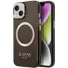 Image de Coque Magsafe pour Apple iPhone 14 TPU Gold Outline Noir - Neuf