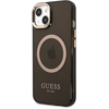 Image de Coque Magsafe pour Apple iPhone 14 Plus TPU Gold Outline Noir - Neuf