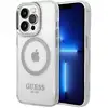 Image de Coque pour iPhone 14 Pro Série Metal Outline Compatible MagSafe Transparent - Neuf