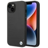Image de Coque Bmw Bmhmp14ssllbk Pour Iphone 14/15/13 6,1 Pouces, Noire, Rigide, Logo Signature, Magsafe