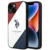 Image de Coque Iphone 14 Us Polo Assn Tricolor En Relief (blanche)