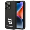 Image de Etui Karl Lagerfeld do iPhone 14 Pro 6,1 hardcase czarny/black Silicone Choupette Body - Neuf