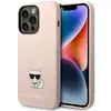 Image de Karl Lagerfeld Étui pour iPhone 14 Pro 6.1 rose clair Silicone Choupette Body - Neuf