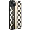 Image de Coque pour Apple iPhone 14 Plus PU Monogram Stripe Noir - Neuf