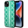 Image de Coque Iphone 14 Plus Karl Lagerfeld À Rayures Monogrammées Vertes