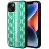 Image de Étui Karl Lagerfeld Monogram Stripe pour iPhone 14 Plus, vert - Neuf