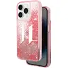 Image de Coque pour Apple iPhone 14 Pro Glitter KL Paillettes flottantes Rose - Neuf