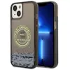 Image de Étui Karl Lagerfeld Liquid Glitter RSG pour iPhone 14, noir - Neuf