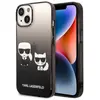 Image de Étui Karl Lagerfeld Gradient Ikonik pour iPhone 14 Plus, noir - Neuf