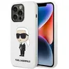 Image de Étui Karl Lagerfeld Ikonik pour iPhone 14 Pro Max, blanc - Neuf