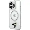 Image de Coque pour iPhone 14 Pro Imprimé Karl et Choupette Compatible MagSafe Transparent - Neuf