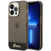 Image de Coque Rigide Guess Pour Iphone 14 Pro, Noire Translucide