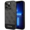 Image de Coque Rigide Grise À Rayures 4g Guess Guhcp14xg4glgr Pour Iphone 14 Pro Max 6,7
