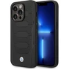 Image de Coque Bmw Bmhmp14l22rpsk Pour Iphone 14 Pro 6,1" Noir/noir, Motif Sièges En Cuir, Compatible Magsafe