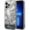 Image de Étui Guess pour iPhone 14 Pro Max, collection Porcelain, gris - Neuf