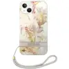 Image de Coque pour iPhone 14 Plus en TPU Motif Floral avec Dragonne Amovible Multicolore - Neuf