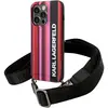Image de Etui Karl Lagerfeld do iPhone 14 Pro 6,1 hardcase ró?owy/pink Color Stripes Strap - Neuf