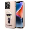 Image de Étui Karl Lagerfeld Ikonik pour iPhone 14 Pro Max, rose - Neuf