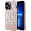 Image de Étui Guess GCube Stripes pour iPhone 14 Pro MagSafe, rose - Neuf