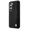 Image de Coque pour Galaxy S23 en Cuir Design Luxueux et Perforé Noir - Neuf