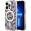 Image de Étui Guess Flower MagSafe pour iPhone 14 Pro Max, rose - Neuf