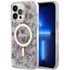 Image de Étui Guess Flower MagSafe transparent pour iPhone 14 Pro - Neuf