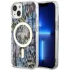 Image de Étui Guess Leopard MagSafe pour iPhone 14, bleu - Neuf