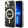 Image de Étui Guess Golden Marble MagSafe pour iPhone 14 Plus, noir - Neuf