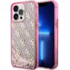 Image de Étui Guess Liquid Glitter 4G MagSafe pour iPhone 14 Pro Max, rose - Neuf