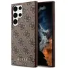 Image de Étui Guess 4G Metal Gold Logo pour Samsung Galaxy S23 Ultra, marron - Neuf
