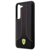 Image de Coque pour Galaxy S23 Design Perforé et Luxueux Noir - Neuf