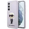Image de Étui Karl Lagerfeld Ikonik en silicone pour Samsung Galaxy S23+, violet - Neuf