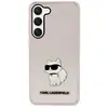 Image de Étui Karl Lagerfeld Ikonik Choupette pour Samsung Galaxy S23+, rose - Neuf