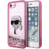 Image de Étui Karl Lagerfeld Glitter Karl Head pour iPhone 7/8/SE, rose - Neuf